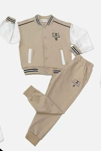 BASEBALL Set  Beige/Wit