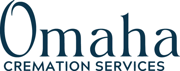 Omaha Cremation Services logo in dark teal font.