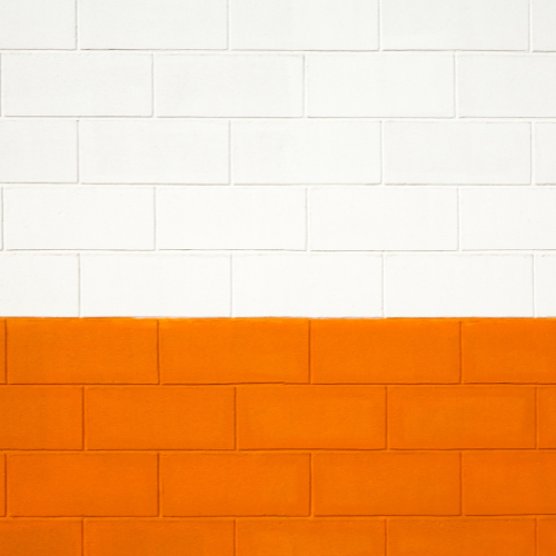 Exterior brick paint