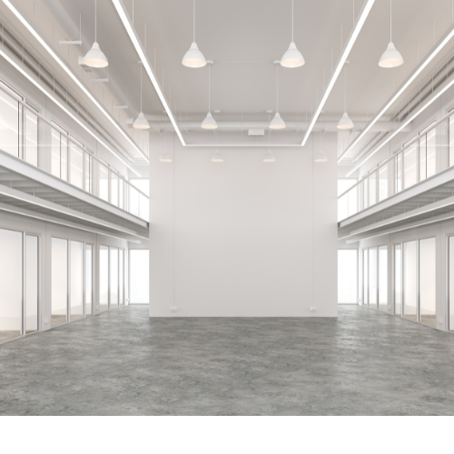 High durability painting in a business setting