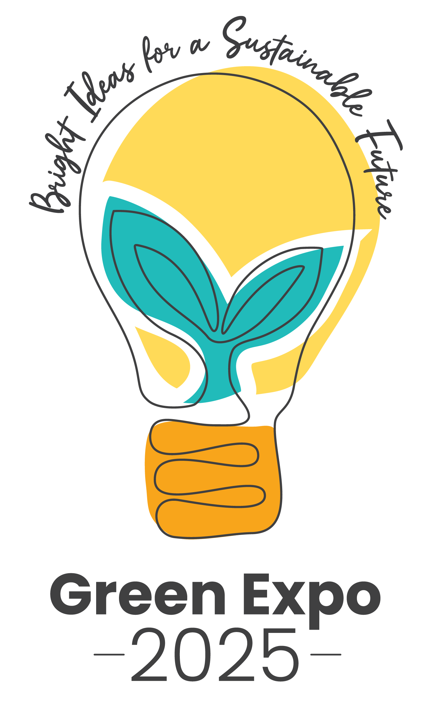 Green Expo 2025 Logo | Bright Ideas for a Sustainable Future