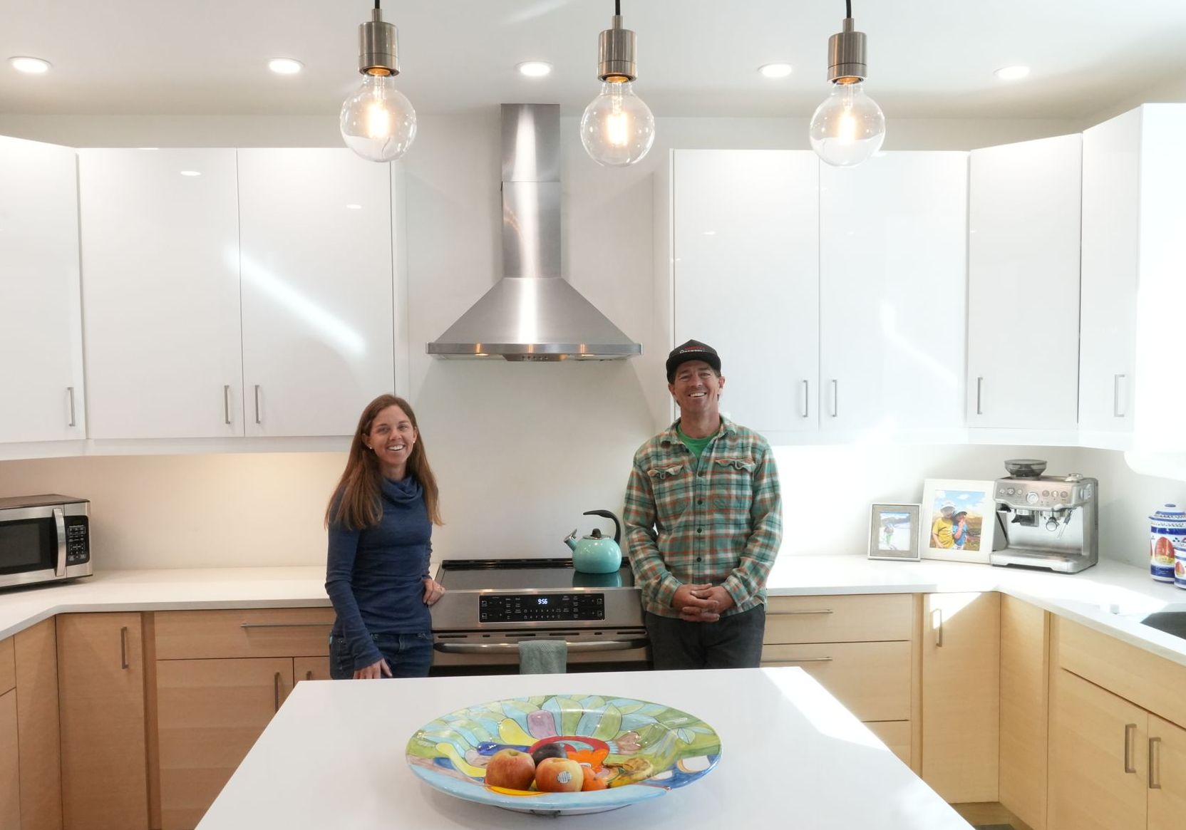 CORE staff member conducting a home energy assessment in Aspen, demonstrating their hands-on approach to climate solutions.