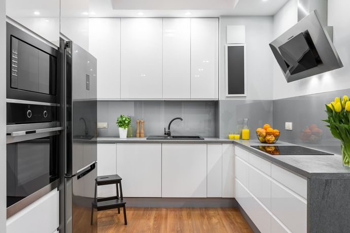 Contemporary L Shaped kitchen design
