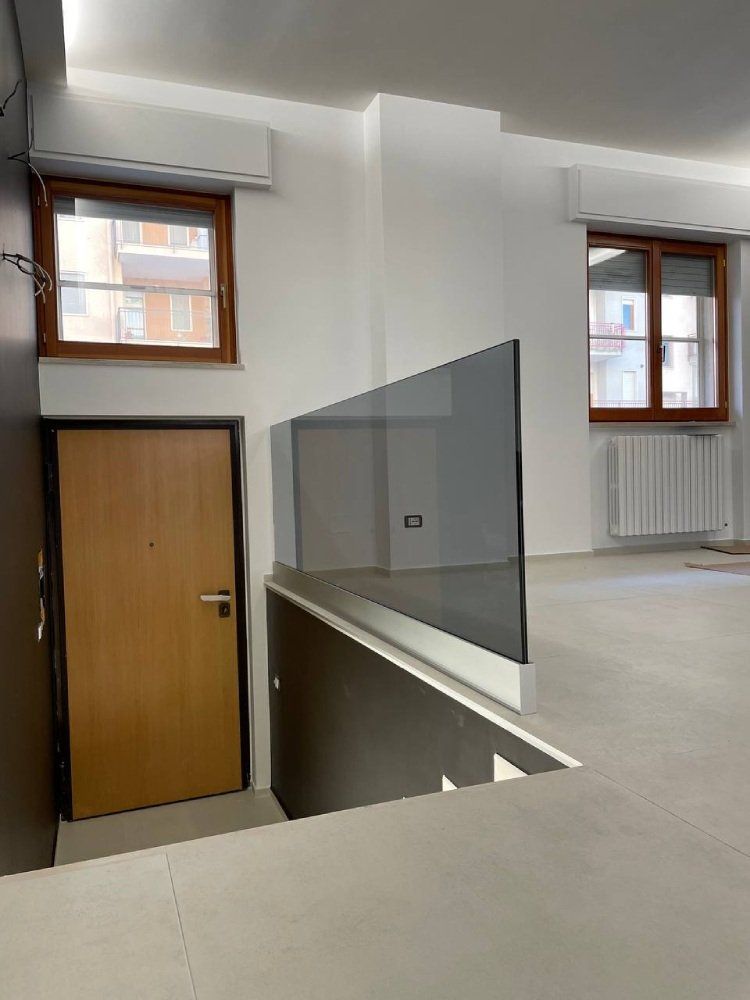 parapetto in vetro scale condominiali