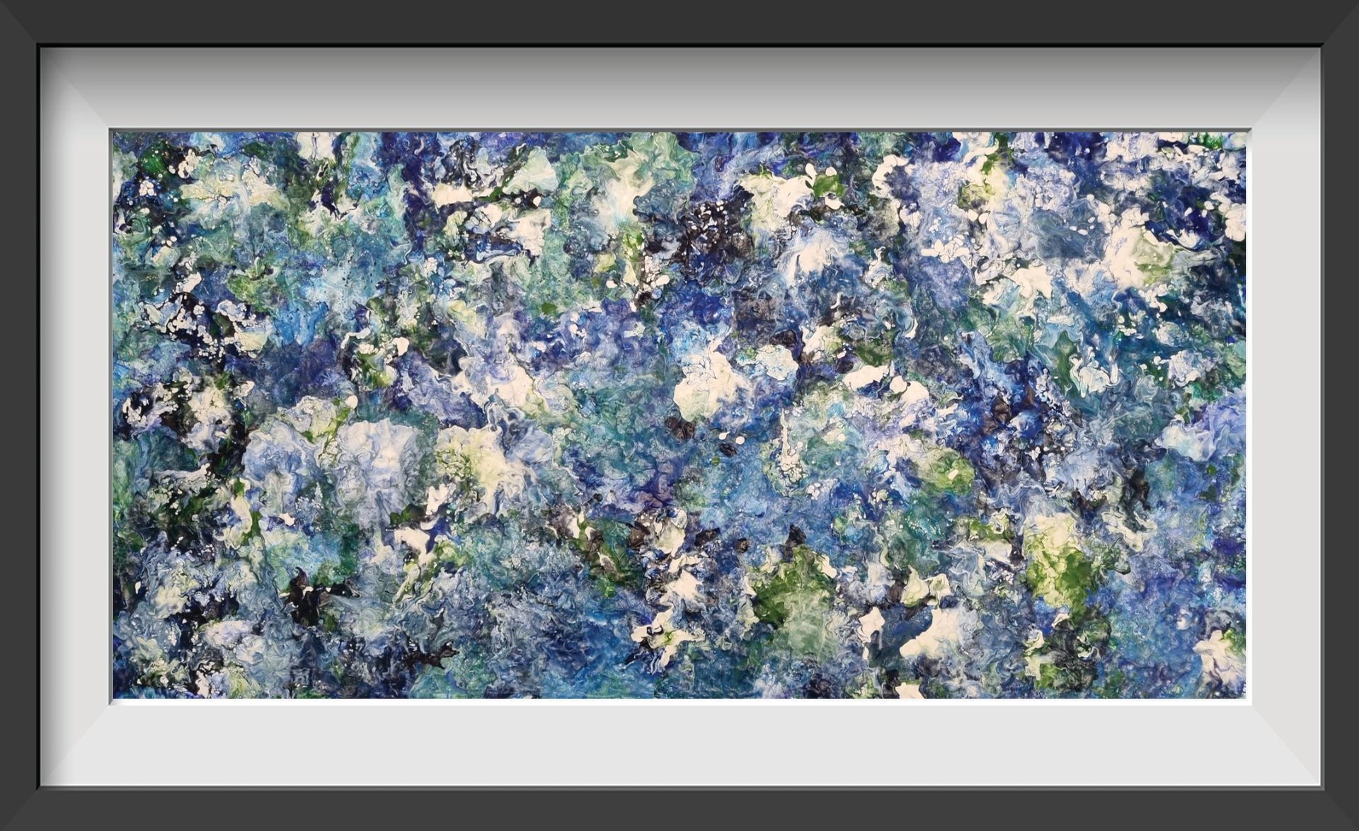 Acrylic/plaster on wood