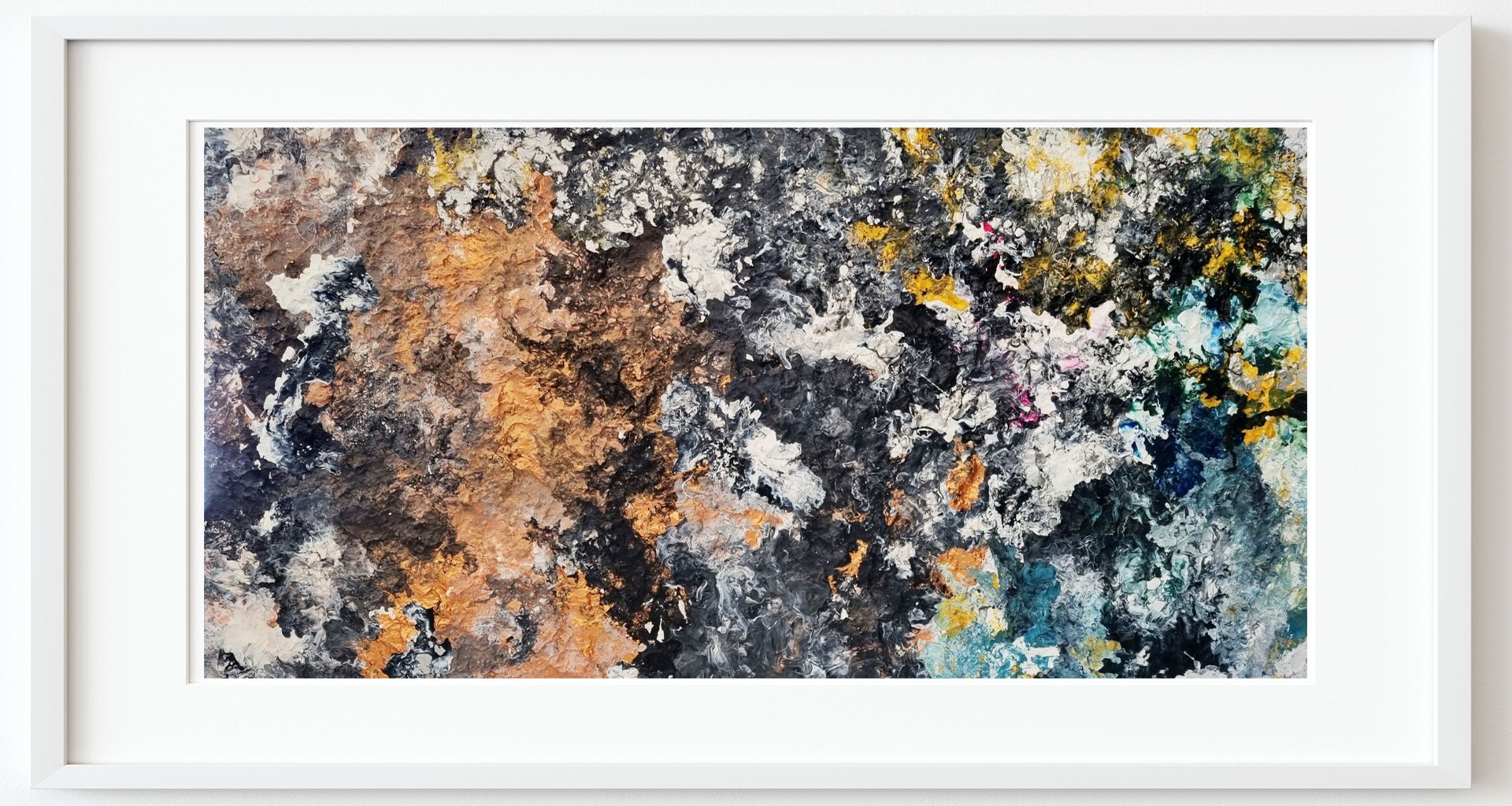 Acrylic on Plaster/Wood