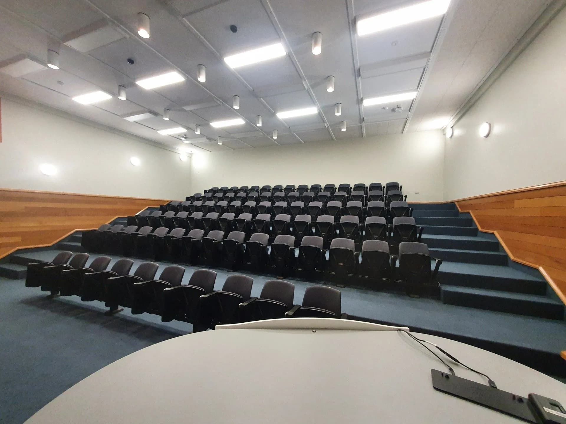 Captivating Auditorium With Rows of Chairs and Stairs — Peter the Painter In Evatt, ACT