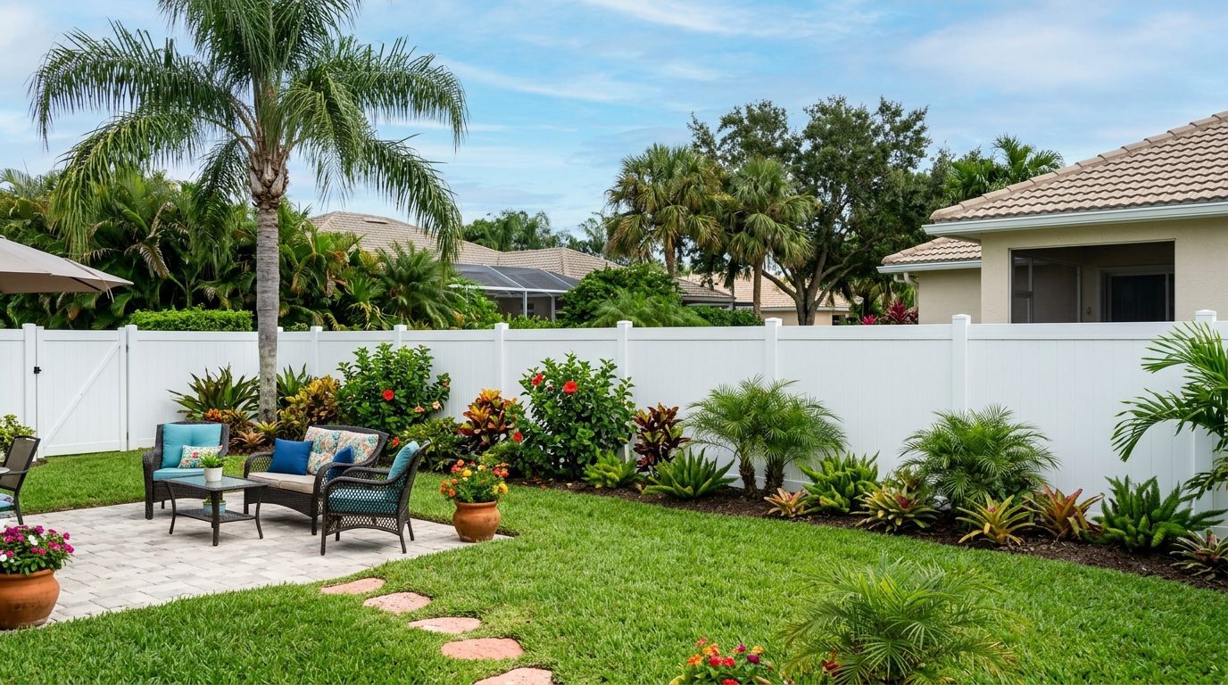 An aerial view of a house with a gray roof and a garage.