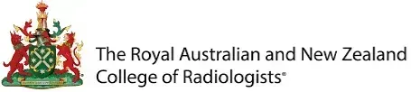 The logo for the royal australian and new zealand college of radiologists