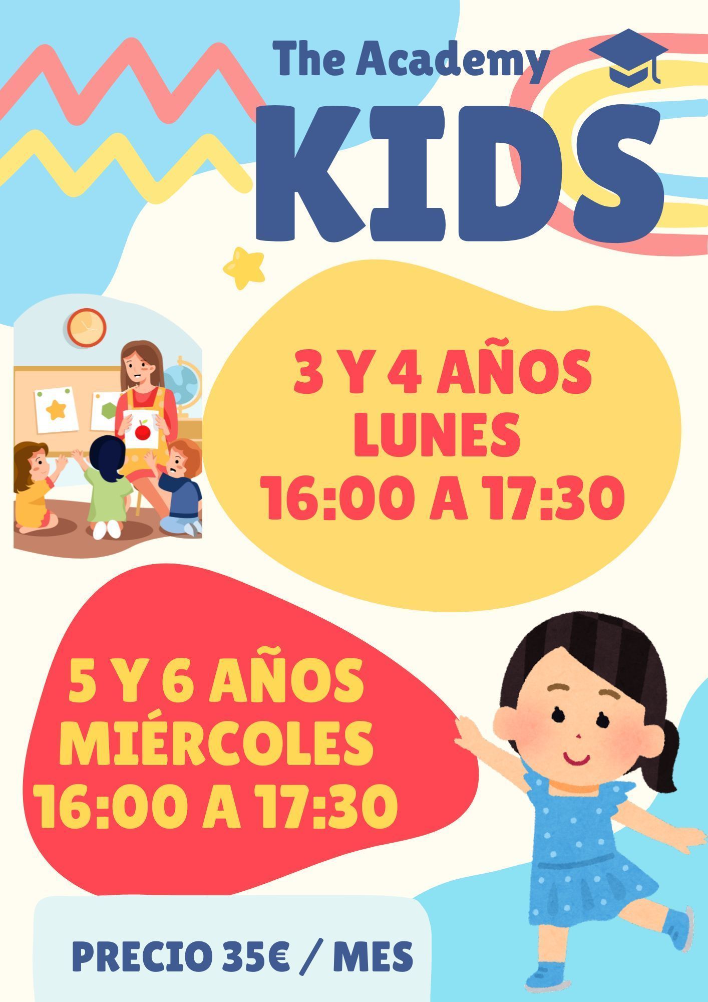 Inglés para preescolar.  inglés para pequeños.  inglés de niños