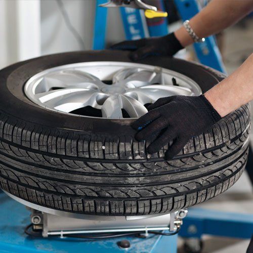 tyre inspection prior to tyre replacement