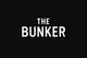 The Bunker logo: white text on black background.