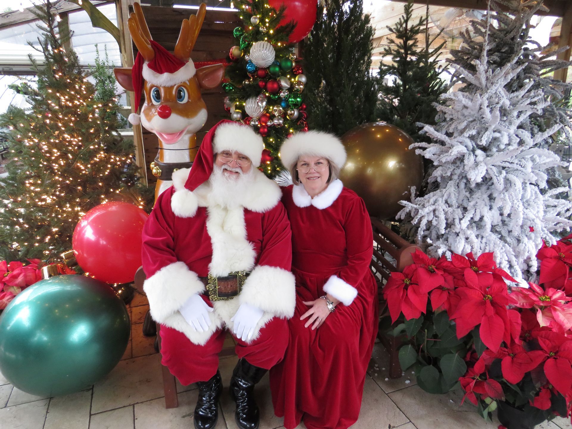 Santa and Mrs Claus 