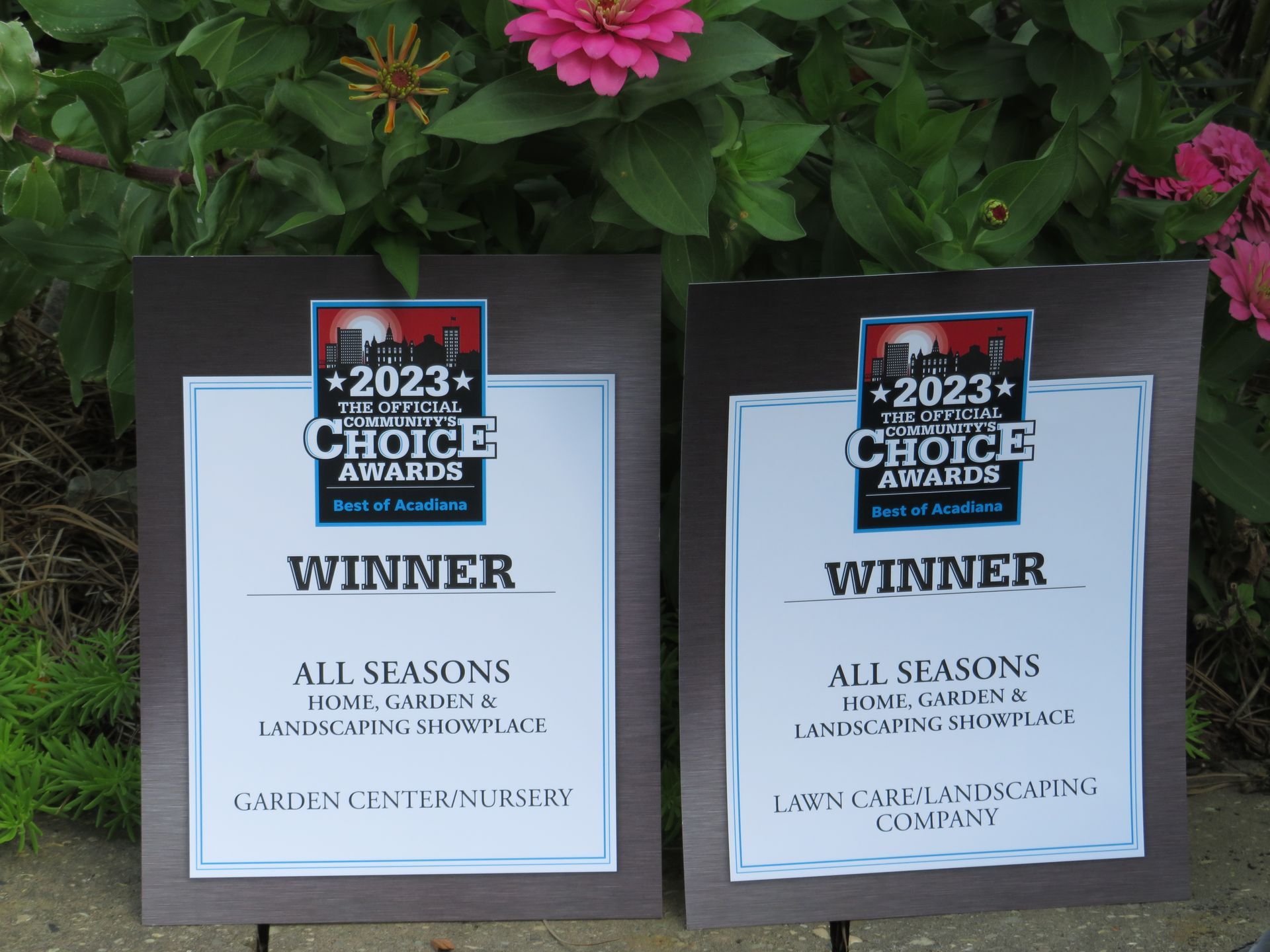 Winner of Best of Times for Landscaping and Garden Center