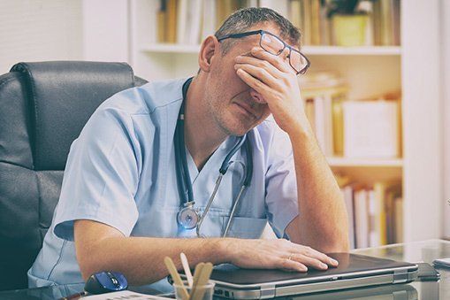 Doctor with Headache — Hampstead, NC —  Hampstead Medical Center PC