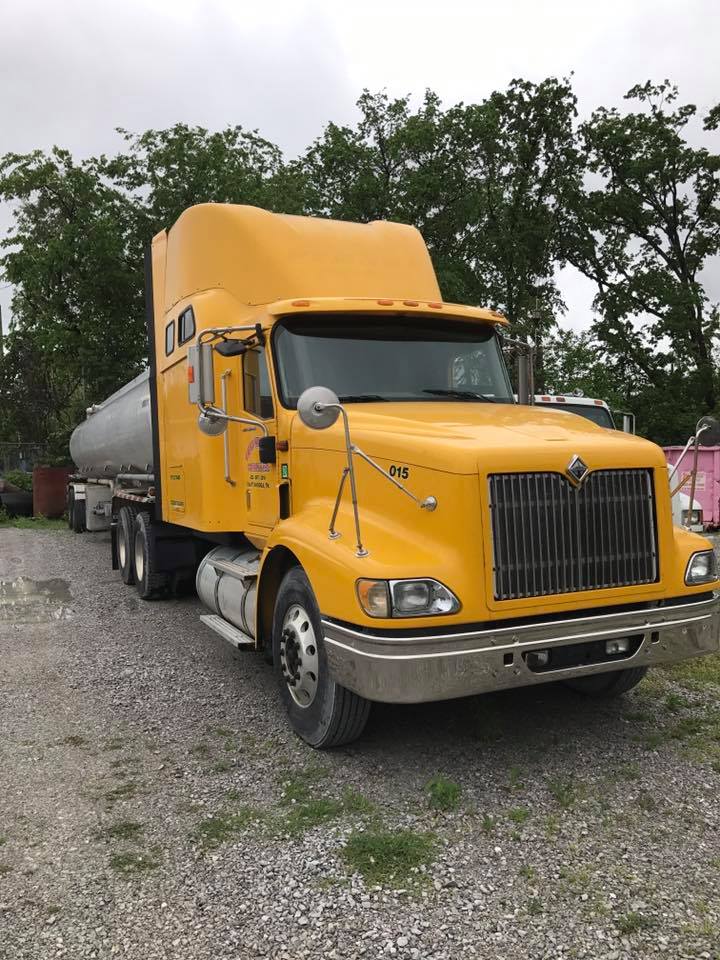 Big Truck Use for Waste and Filter Oil — Chattanooga, TN — Goins Waste Oil Company Inc