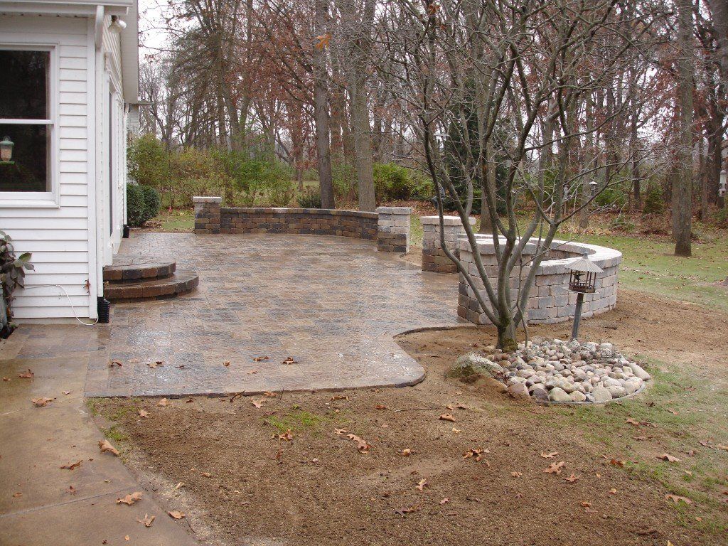 Patio placement — South Bend , IN — Fuerbringer Landscaping & Design