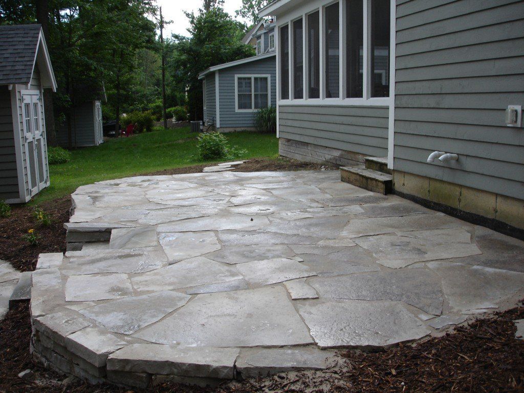 Circular patio — South Bend , IN — Fuerbringer Landscaping & Design