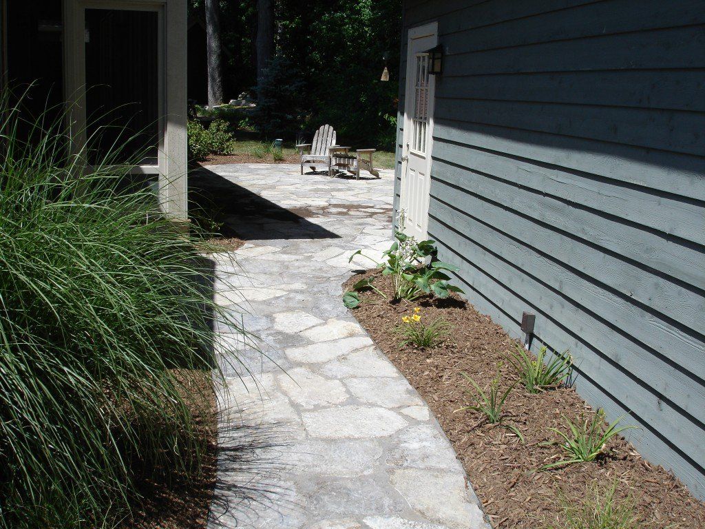 Concrete walkway — South Bend , IN — Fuerbringer Landscaping & Design