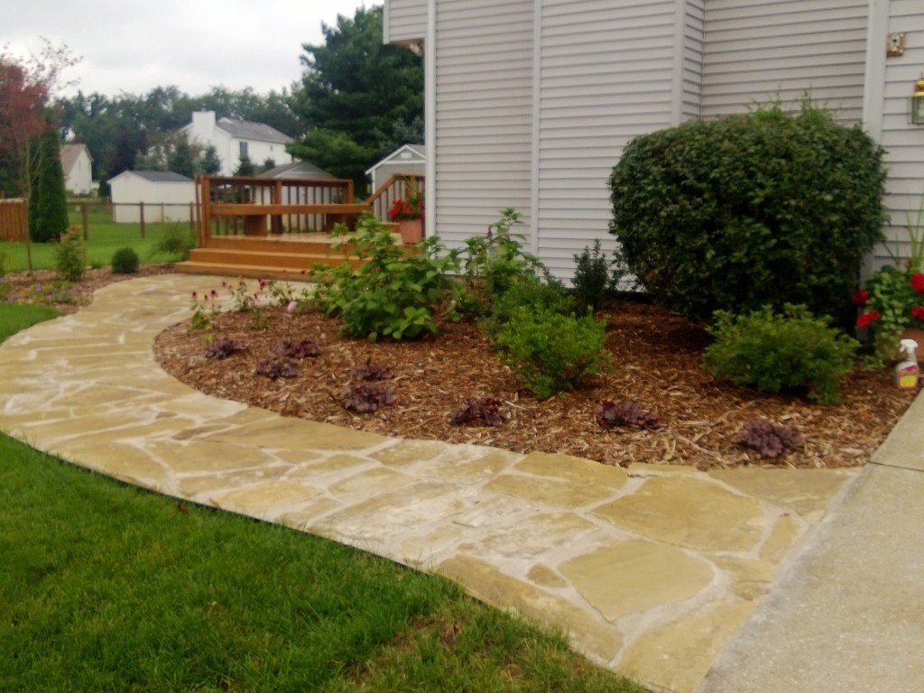 Stone pathway — South Bend , IN — Fuerbringer Landscaping & Design