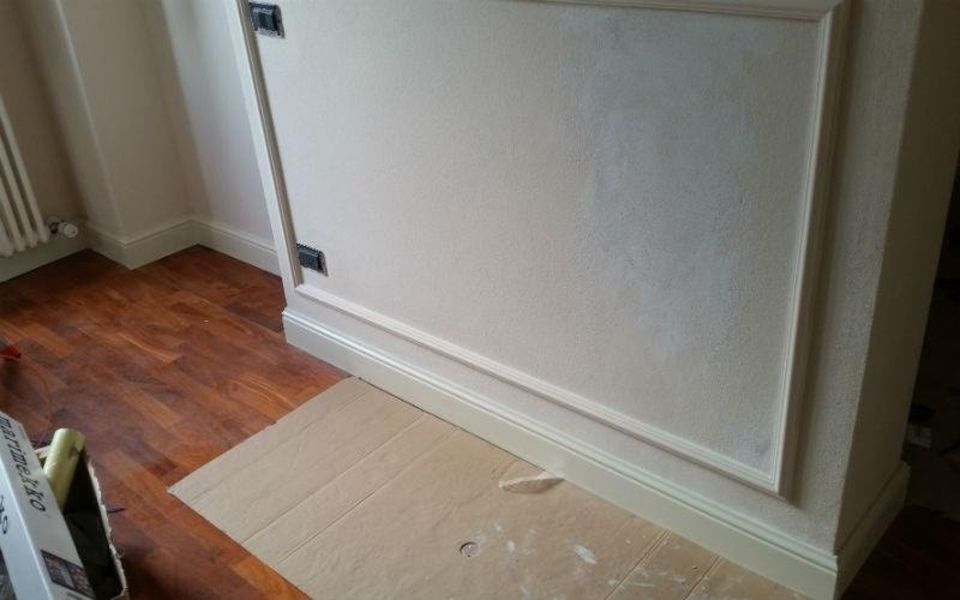 battiscopa in cartongesso a Pisa