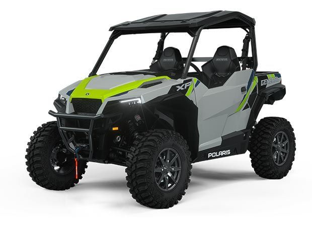 A Polaris ATV is Shown on a White Background — PowerMaster Batteries Moree in Narrabri, NSW