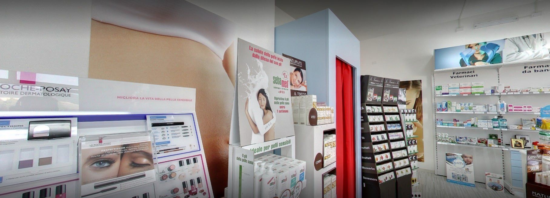 esposizione di prpdotti parafarmaceutici