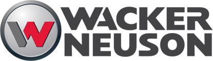 A logo for a company called wacker neuson