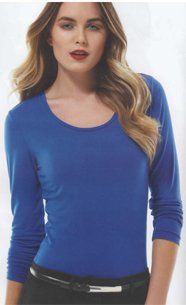 woman wearing blue shirt