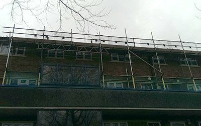 Scaffolding for homes