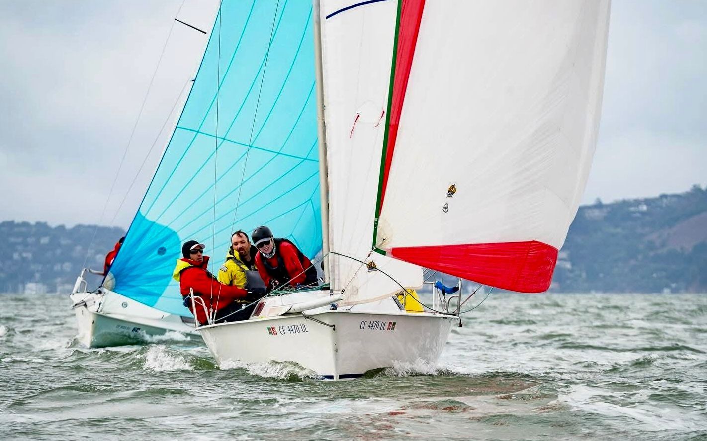 Mike's Uhoo Crossing the Central Bay