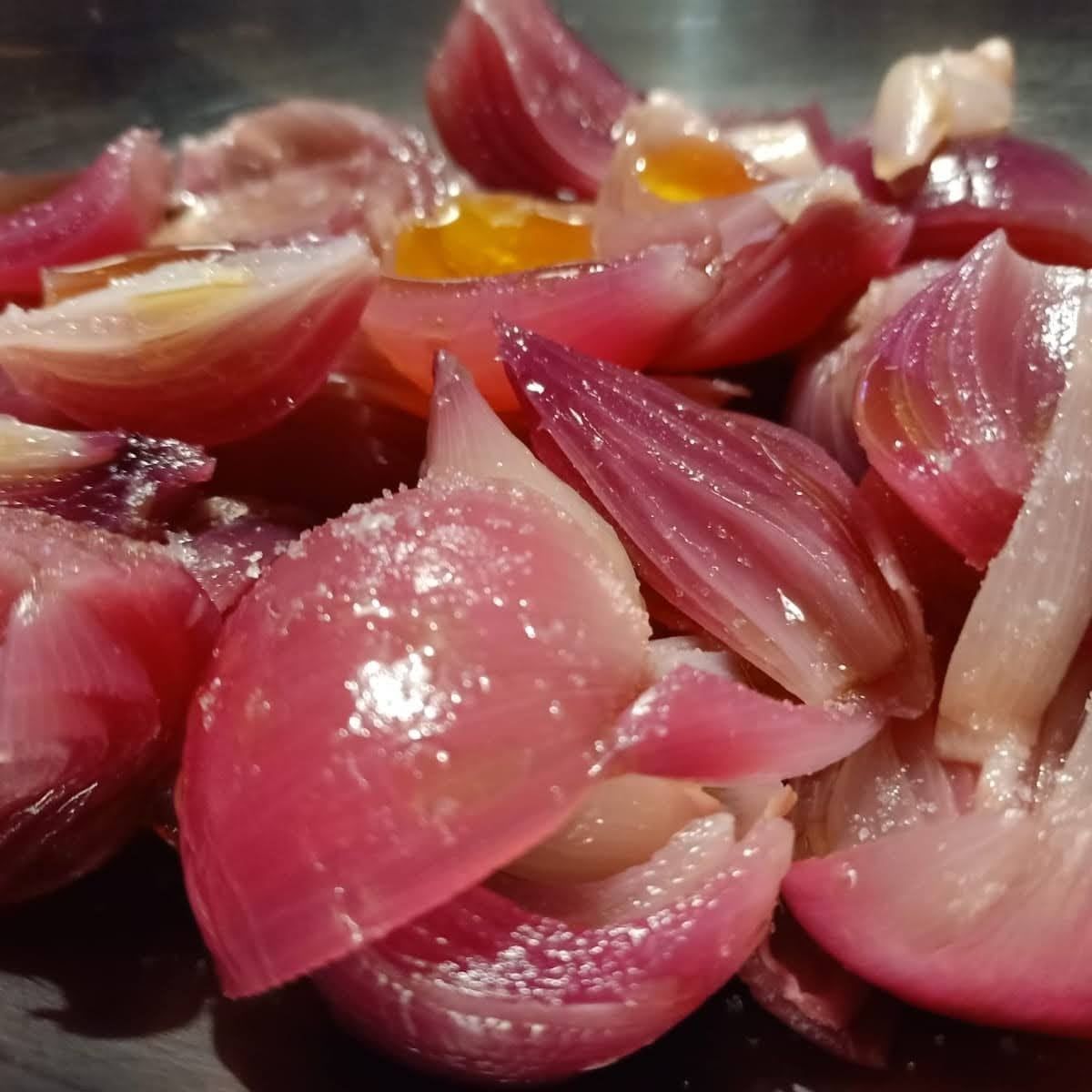 cipolle rosse caramellate