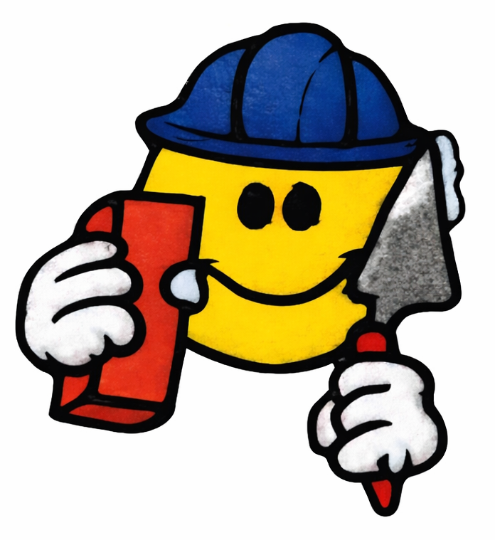 Logo: Geometric house icon with orange accent,