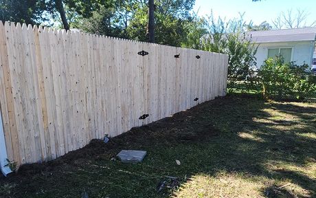 New Wood Fence — Neptune City, NJ — JV Fences LLC