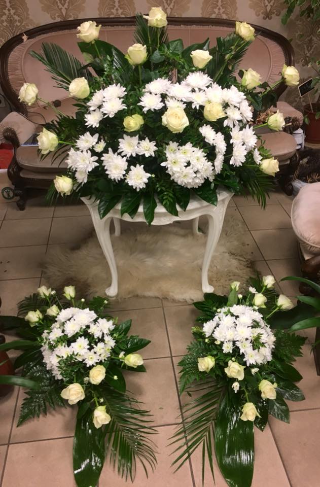 Gedulo vainikai, puokštės