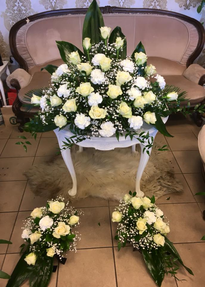 Gedulo vainikai, puokštės