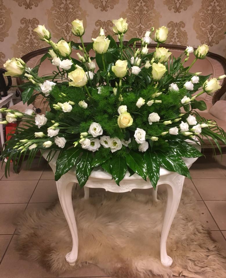 Gedulo vainikai, puokštės