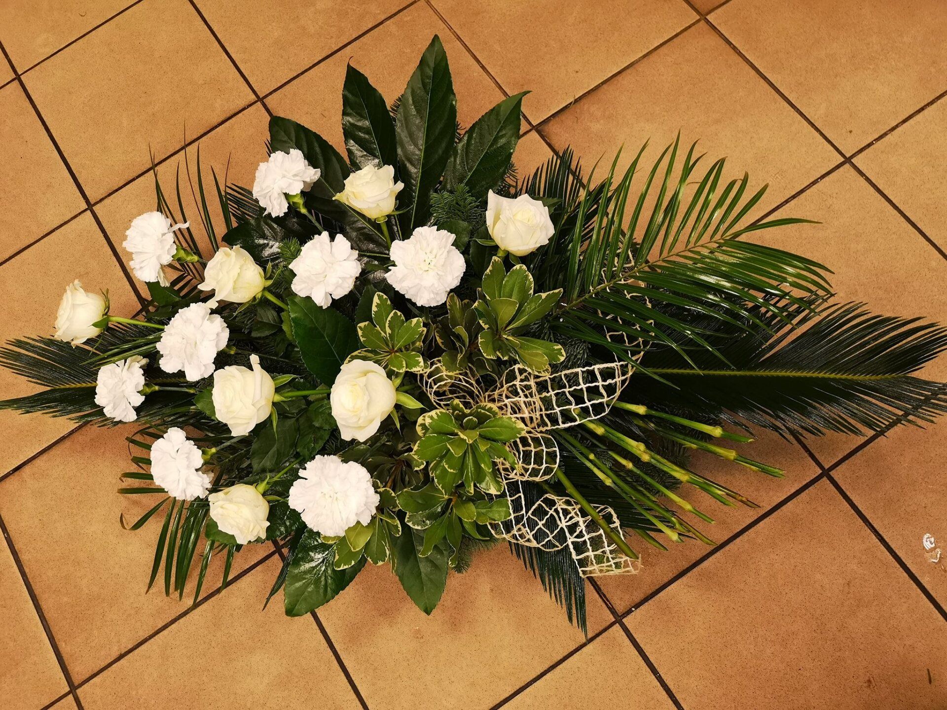 Gedulo vainikai, puokštės