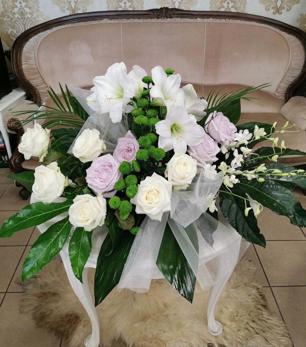 Gedulo vainikai, puokštės