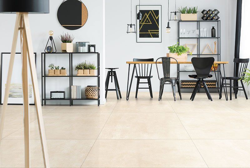 pavimento cucina in cotto naturale