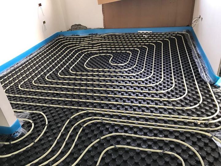 impianto riscaldamento a pavimento