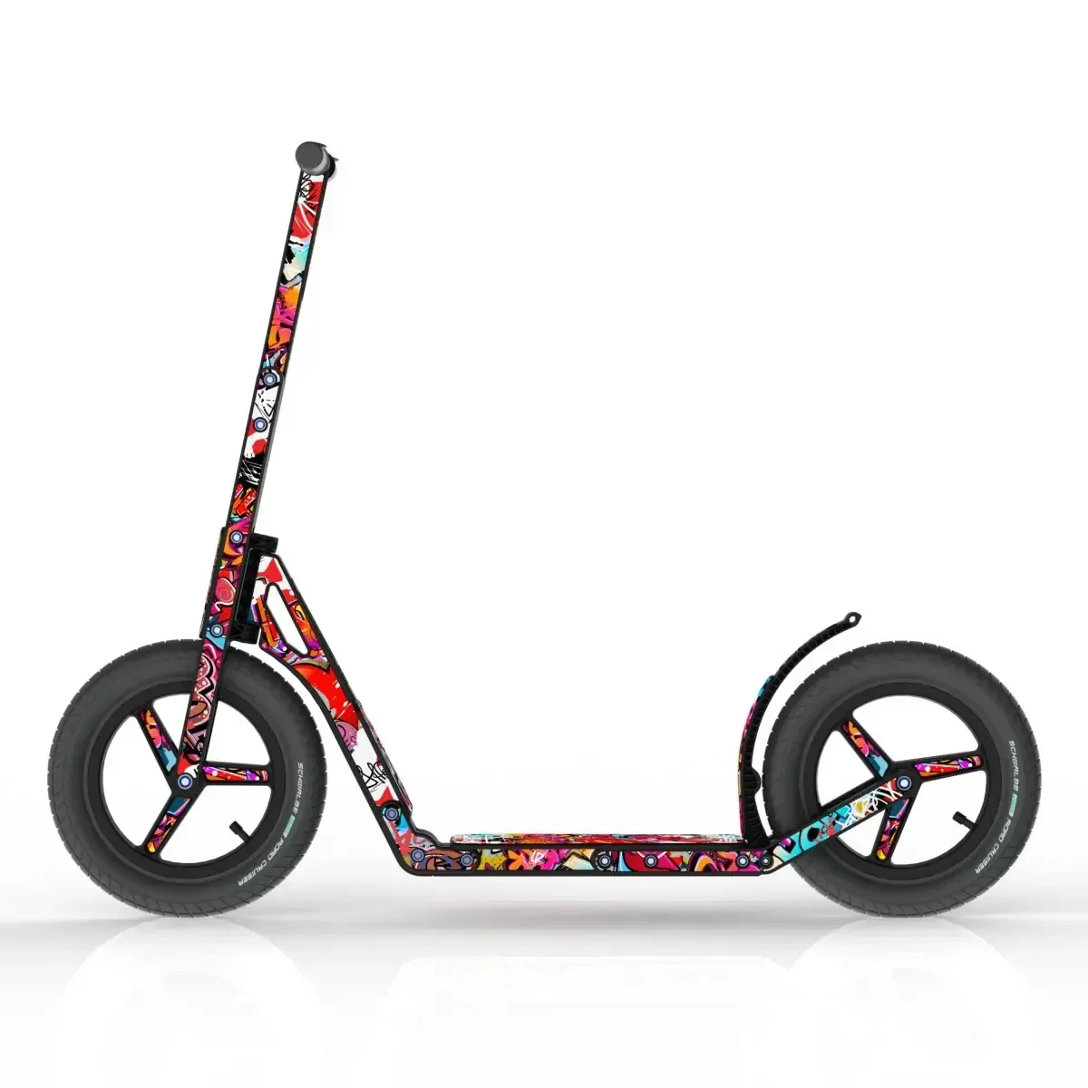 Red All Terrain Big Wheel Scooter