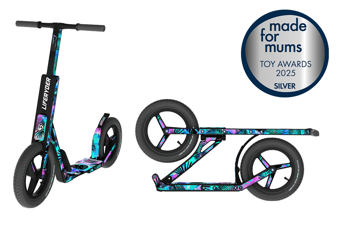 Big Wheel Kids Scooter.  All Terrain.  For Kids aged 5 to 15 years old.  LIFERYDER Infinity.