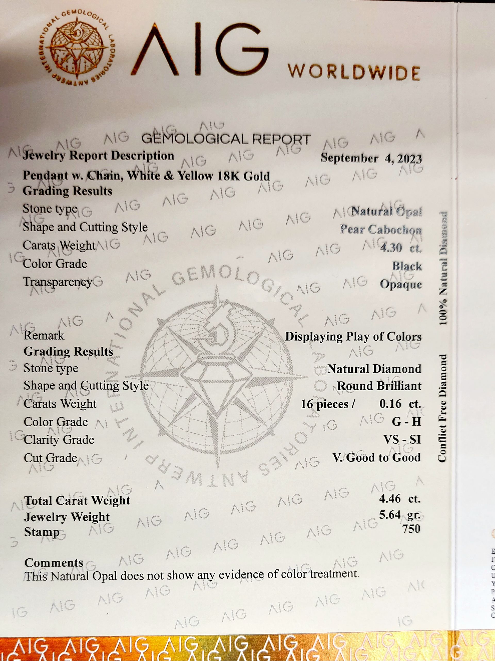 Pendente opale e brill 05