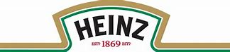 The logo for heinz ketchup is on a white background.