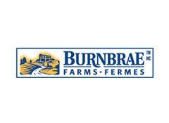 Burnbrae farms and fermes logo on a white background