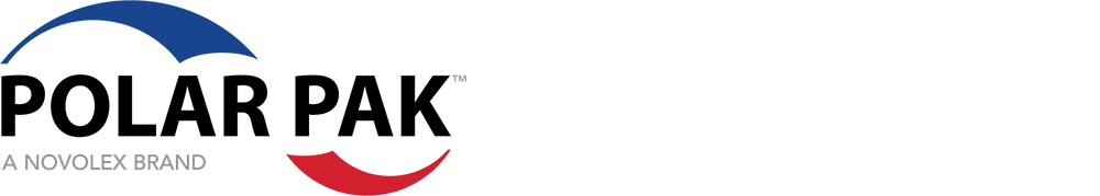 A polar pak logo on a white background