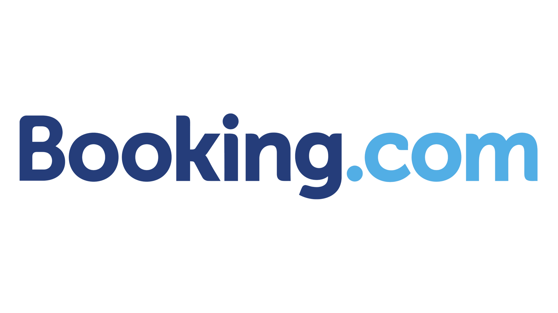 Booking.com logo with dark blue 