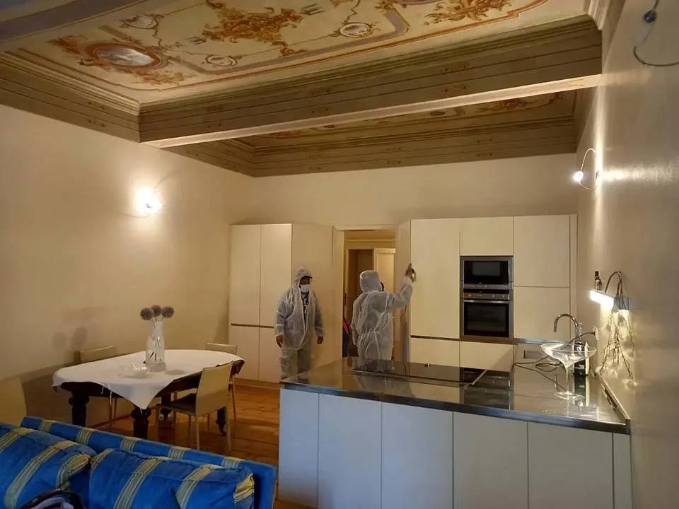 sanificazione in ambienti civili