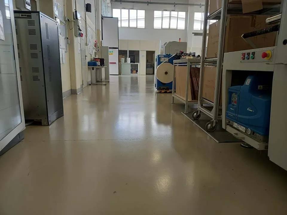 interno di un laboratorio industriale